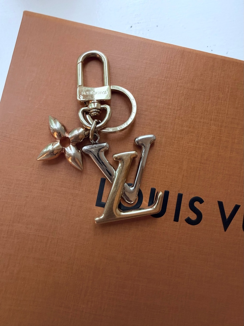 Louis Vuitton LV New Wave M68449 Tri-Color Keychain Bag Charm